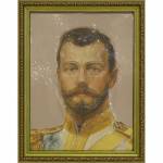 Портрет 3D Император Всероссийский Николай II, тактильный